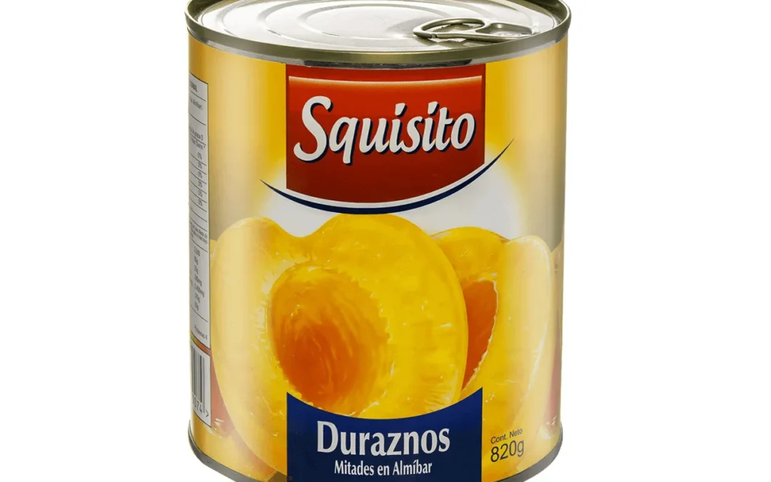 Duraznos en almíbar, 820g