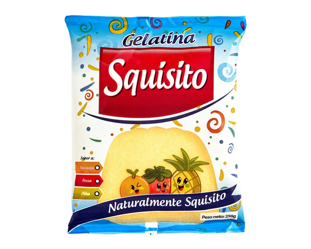 Gelatina de Piña, bolsa 250g