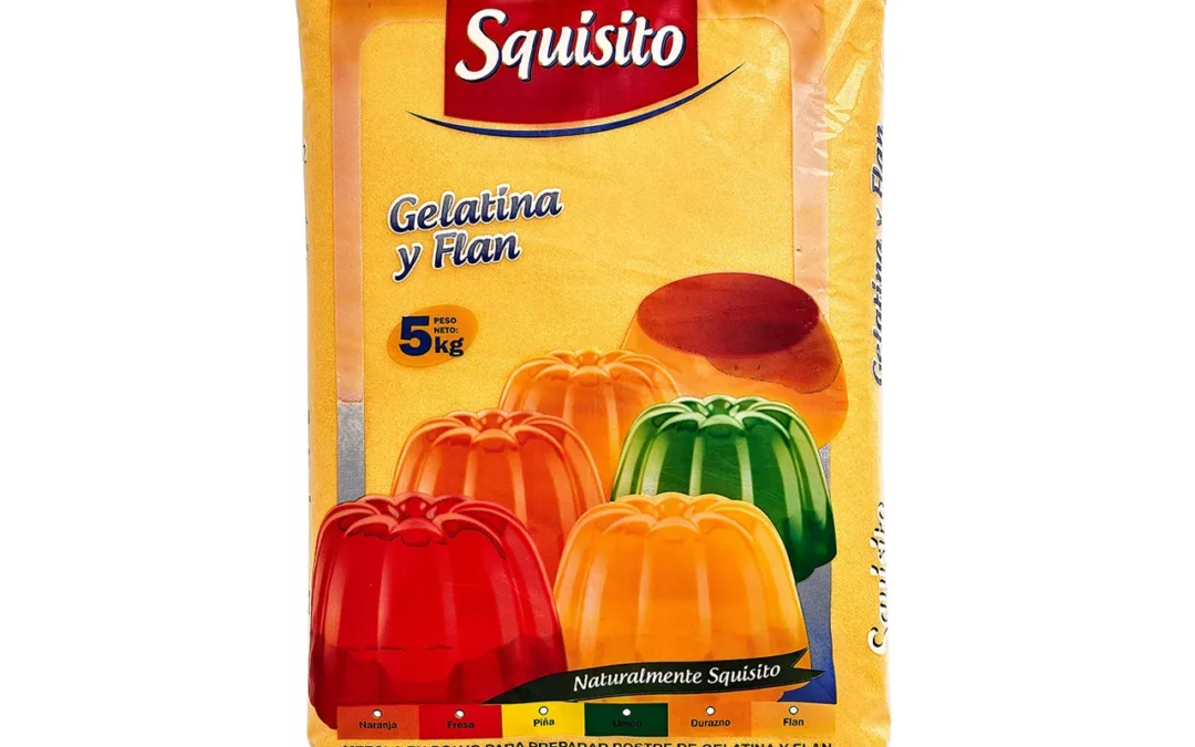 Gelatina de Piña, bolsa 5kg