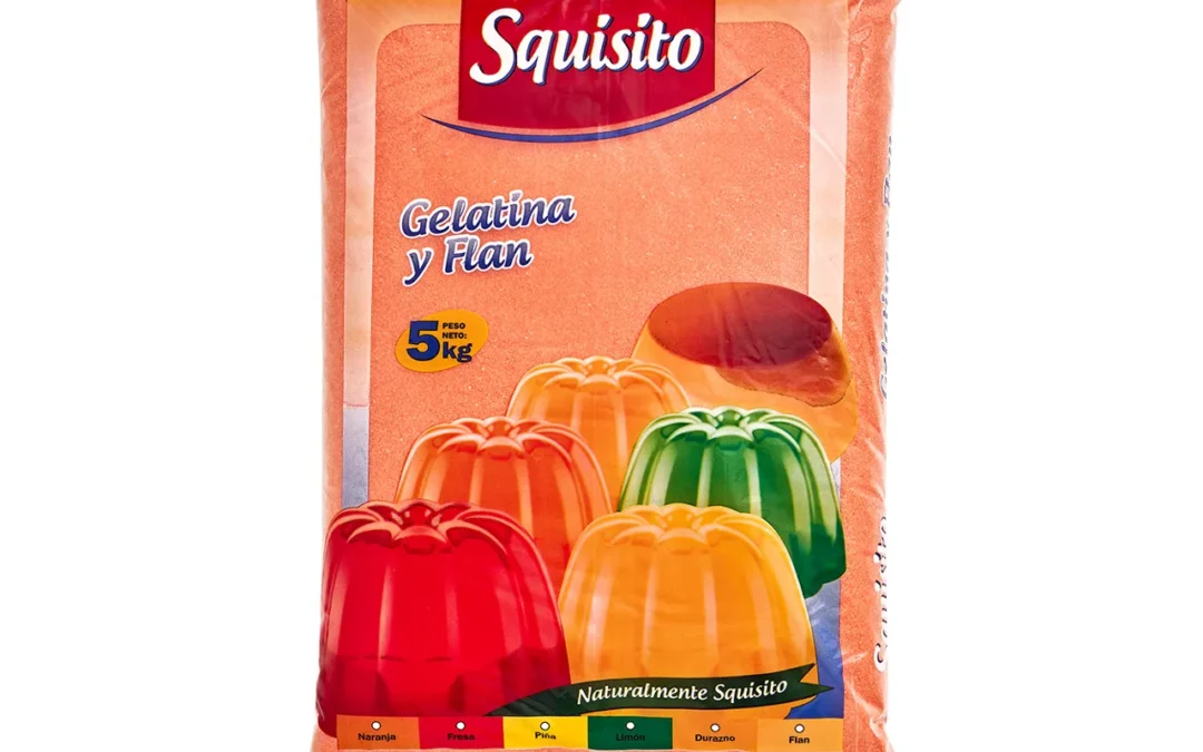 Gelatina de Naranja, bolsa 5kg