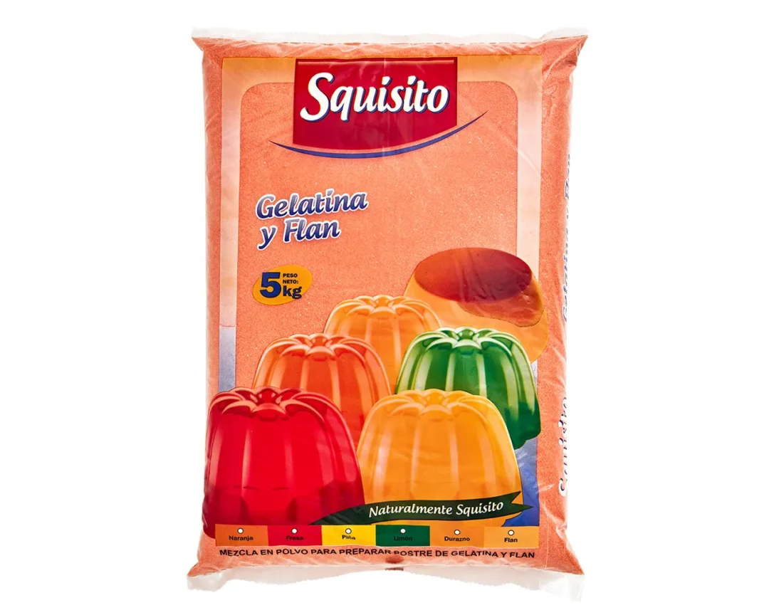 Gelatina de Naranja, bolsa 5kg
